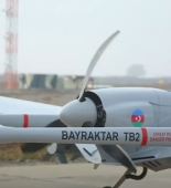 Azərbaycan Ordusu "Bayraktar" PUA-larını yenidən havaya qaldırdı - VİDEO