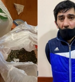 Bakıda narkotacir üç kiloqram narkotiklə tutuldu - FOTO/VİDEO