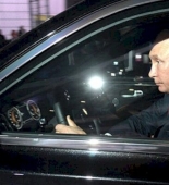 Putinin zirehli “AURUS”u, Kremlin xüsusi təyinatlı qarajı - VİDEO