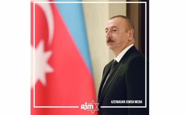 Azərbaycan Yəhudi Mediası ölkə başçısına yubiley təbriki