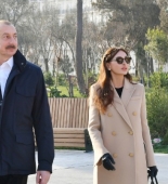 İlham Əliyev və Mehriban Əliyeva açılışa qatıldı - FOTOLAR