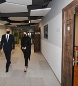 İlham Əliyev və Mehriban Əliyeva yeni kompleksin açılışında - FOTOLAR