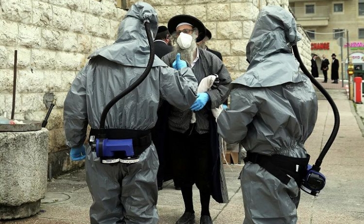İsraildə bir gündə 621 nəfər koronavirusa yoluxub, 3 nəfər isə vəfat edib