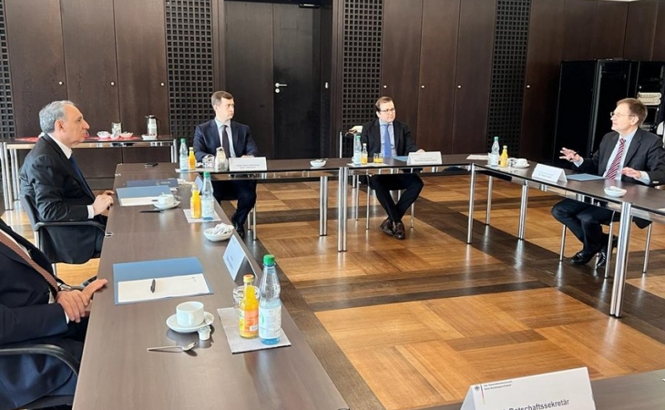 Kamran Əliyev Almaniyanın Federal Baş prokuroru ilə görüşdü