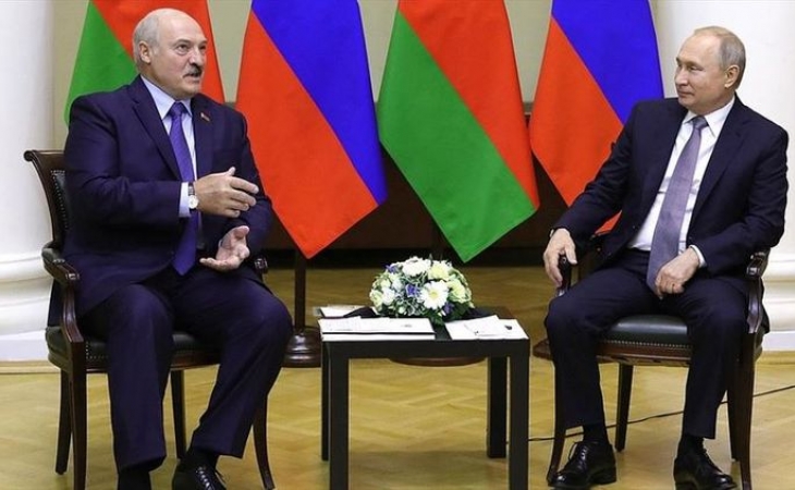 Putin ittifaq dövləti çərçivəsində Belarusla əlaqələrin möhkəmləndirilməsinin əhəmiyyətindən danışıb