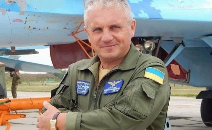 Dünyanın ən yaxşı hərbi pilotu Ukraynada vuruldu - FOTOLAR