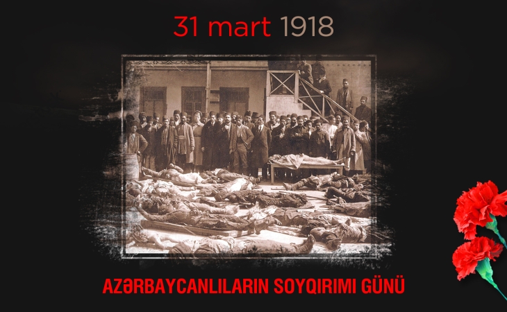 Azərbaycandakı Yəhudi İcması 31 Mart – Azərbaycanlıların soyqırımın günü ilə bağlı MÜRACİƏT YAYDI