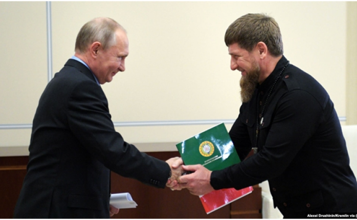 Putin Ramzan Kadırovun rütbəsini ARTIRDI