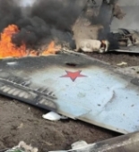 Rusiyanın "Su-34" qırıcısı vuruldu - FOTO
