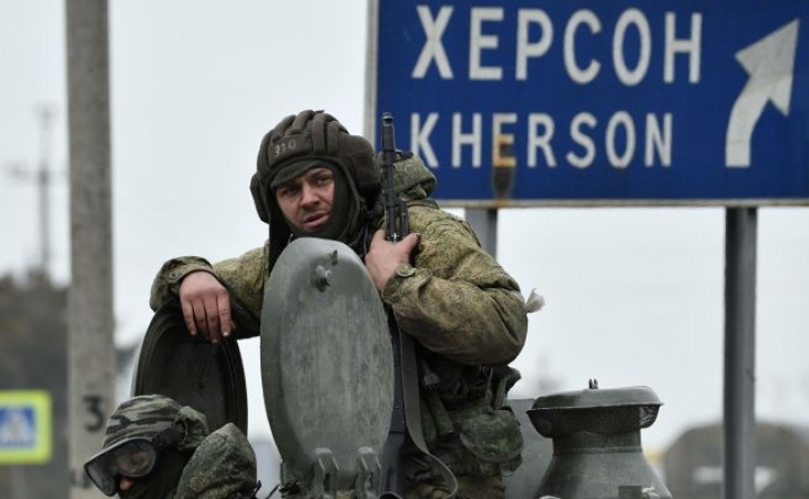 Ukrayna ordusu Xersonun üç yaşayış məntəqəsini azad edib