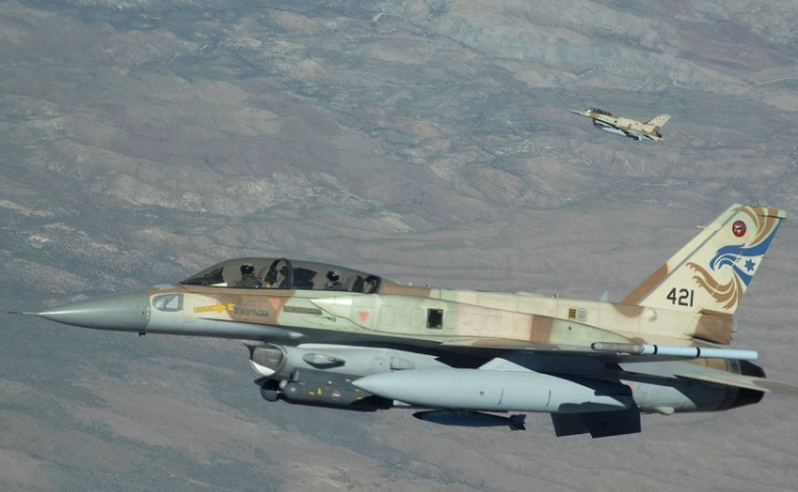İsrail qırıcıları Suriyada hərbi obyektlərə ZƏRBƏLƏR ENDİRDİ