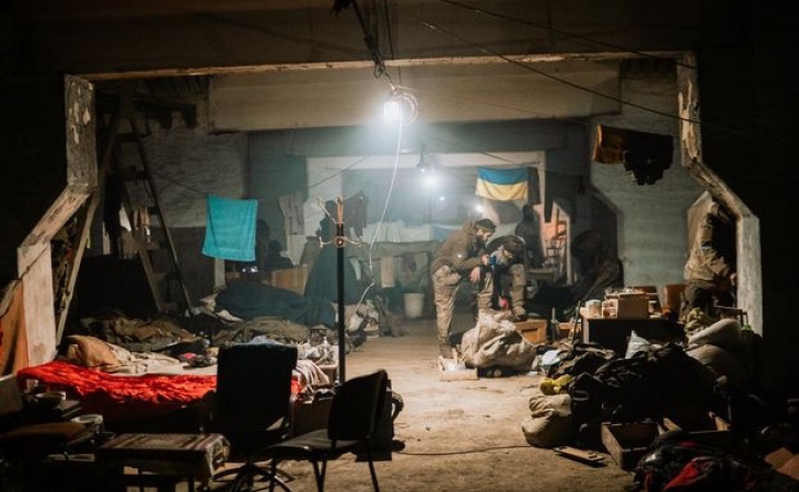 Ukraynanın “Azovstal” bunkerindən ilk görüntülər - VİDEO