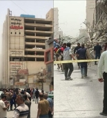 İranda 10 mərtəbəli bina çökdü - Ölən və yaralananlar var + VİDEO