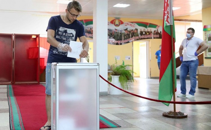 Belarus MSK: Belarusda prezident seçkiləri baş tutub