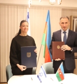 Azərbaycan və İsrail bu sahə üzrə saziş imzaladılar - FOTOLAR