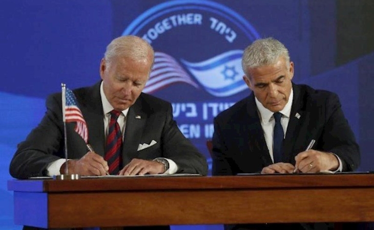 ABŞ və İsrail İrana qarşı birgə bəyanat imzaladı