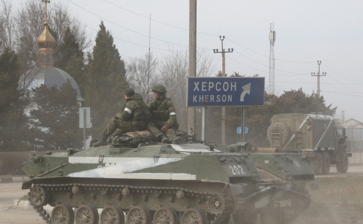 Ukrayna ordusu Xersona ağır zərbələr endirməyə başladı: “Bu, başlanğıcdır”