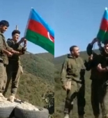 Daha bir strateji yüksəklikdə Azərbaycan bayrağı dalğalanır - VİDEO