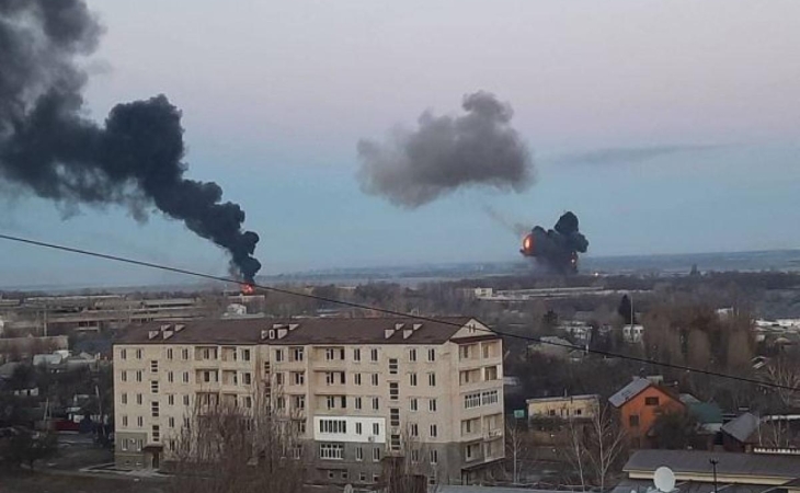 Kiyev İran dronları ilə vurulur – “Lənətə gəlsin...”