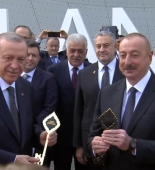 Azərbaycan və Türkiyə Prezidentləri Zəngilan hava limanını AÇDILAR - ANBAAN VİDEO