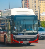 "Baku Bus"ın avtobusu yolda YANDI - ANBAAN VİDEO