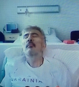Saakaşvili vəsiyyətini etdi: "Kiyevdə dəfn edilim, ürəyim..." - Klinikadan SON FOTOLARI