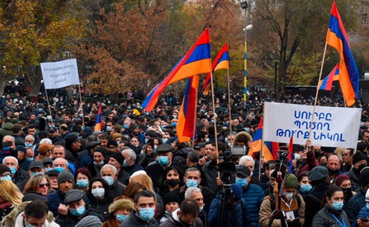 Ermənistan müxalifəti: Paşinyan istefa verməsə, ölkədə mülki itaətsizlik hərəkətləri başlayacaq