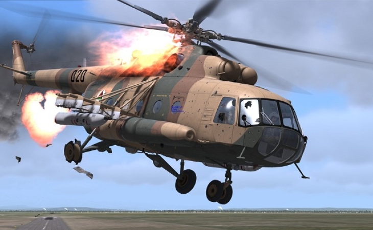 İki helikopterin toqquşması nəticəsində 9 hərbçi ölüb