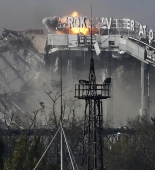 Rusiya qoşunları Donetski atəşə tutub, ölən və yaralanan var