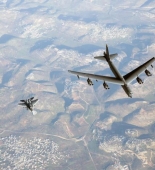 ABŞ bombardmançıları, İsrail Hərbi Hava Qüvvələrinin müşayiəti ilə Orta Şərq üzərində uçdu