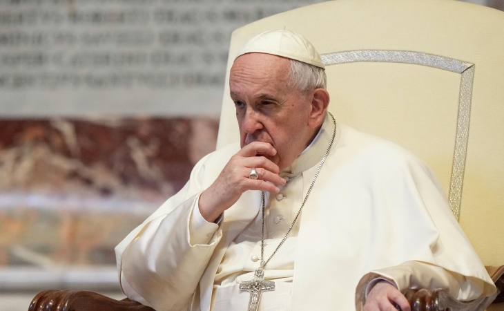 Papas Fransisk sabah Vatikanda Zelenskini qəbul edə bilər