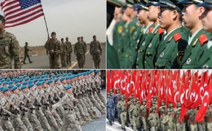Dünyanın ən böyük 100 ordusunun adı açıqlandı - TAM SİYAHI