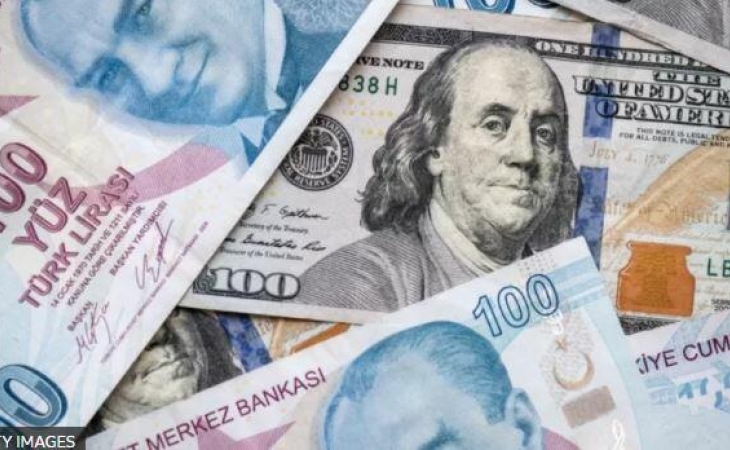 Türkiyə lirəsi tarixi minimuma düşdü