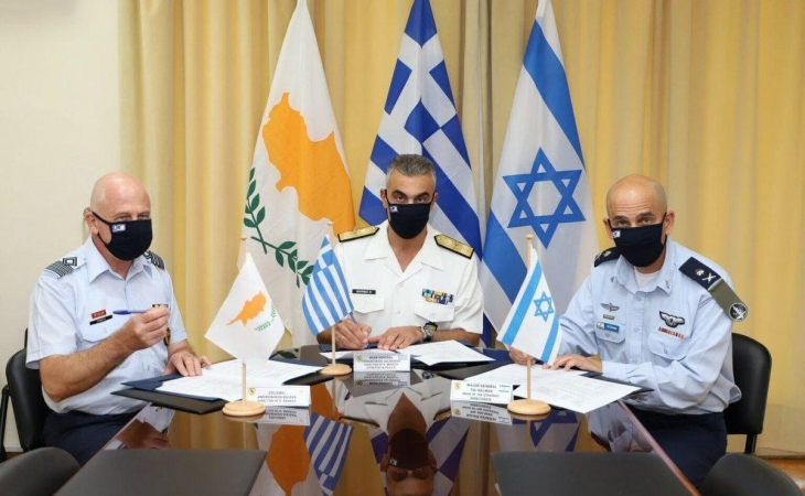 Yunanıstan və İsrail Hava Qüvvələri Mərkəzi yaradacaq