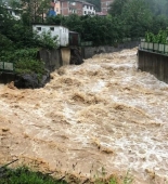 Güclü yağışlar Gürcüstanda daşqınlara səbəb olub