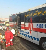 Tehranda sərnişin avtobusu aşıb, 2 nəfər ölüb, 22 nəfər yaralanıb
