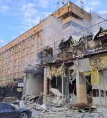 Rusiya Ukraynaya raket zərbəsi endirib, 4 nəfər ölüb, 40-dan çox insan yaralanıb