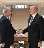 Prezident Rasim Balayevlə GÖRÜŞDÜ - FOTOLAR