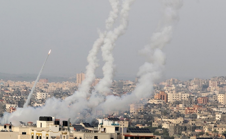 “Həmas” İsrailə 130 raket atıb - Ölən və yaralananlar var