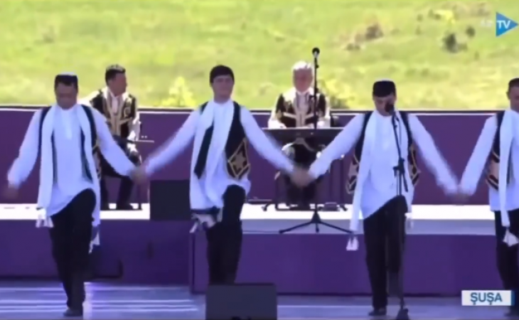 "Xarıbülbül" festivalında Azərbaycan yəhudilərinin möhtəşəm çıxışı - VİDEO