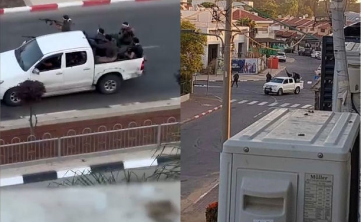 İsraildə silahlı qruplar polis idarəsini ələ keçirdilər - FOTO/VİDEO