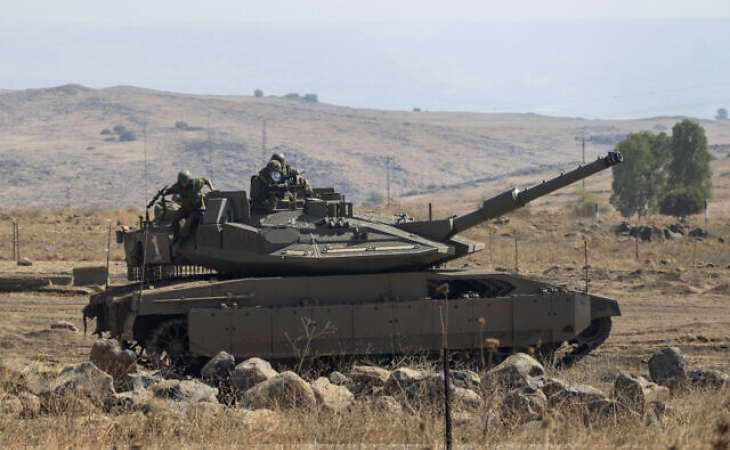 İsrail tankı Misir postunu VURDU