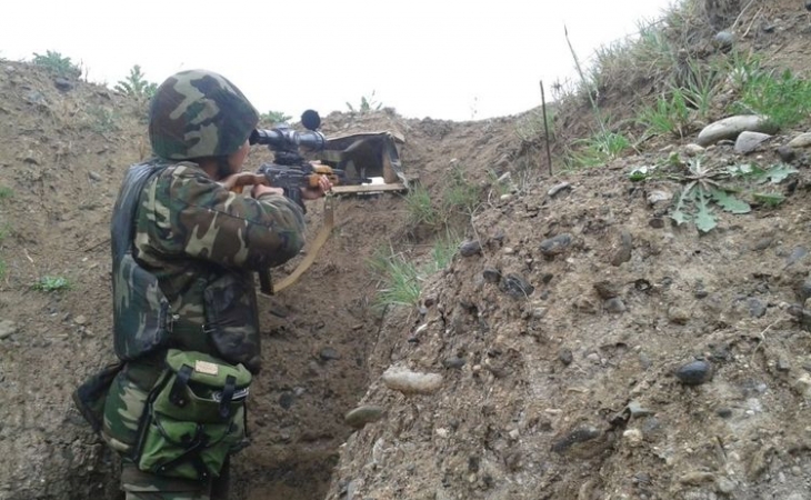 Ermənistan silahlı qüvvələri atəşkəsi 21 dəfə pozub