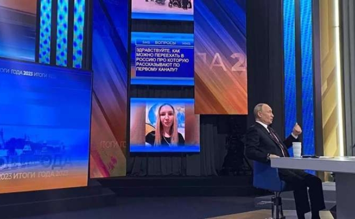 Putinin mətbuat konfransında ŞOK SUAL - "İki qəpiklə uşaq böyütmək olmaz"