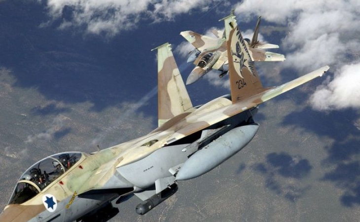İsrail qırıcıları Suriyaya zərbələr endirir
