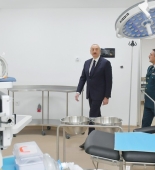 Prezident DSX-nin yeni hərbi hospitalının açılışında İŞTİRAK ETDİ - FOTOLAR