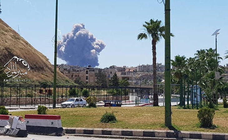 “İsrail Suriyanın beynəlxalq hava limanına raket zərbələri endirdi”