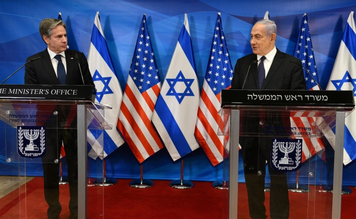 ABŞ-ın Dövlət katibi Netanyahu ilə görüşdü - TƏFƏRRÜATLAR