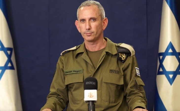 İsrail ordusu İranın atdığı mərmilərin sayını açıqlayıb