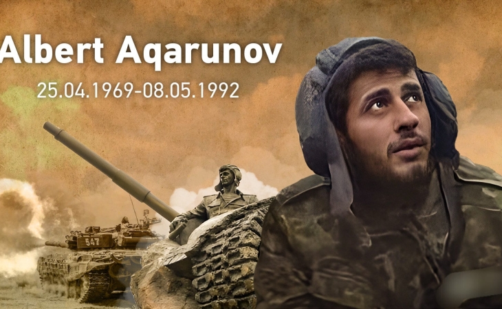 “Tank 533 Albert Aqarunov” filmi təqdim olundu - FOTOLAR